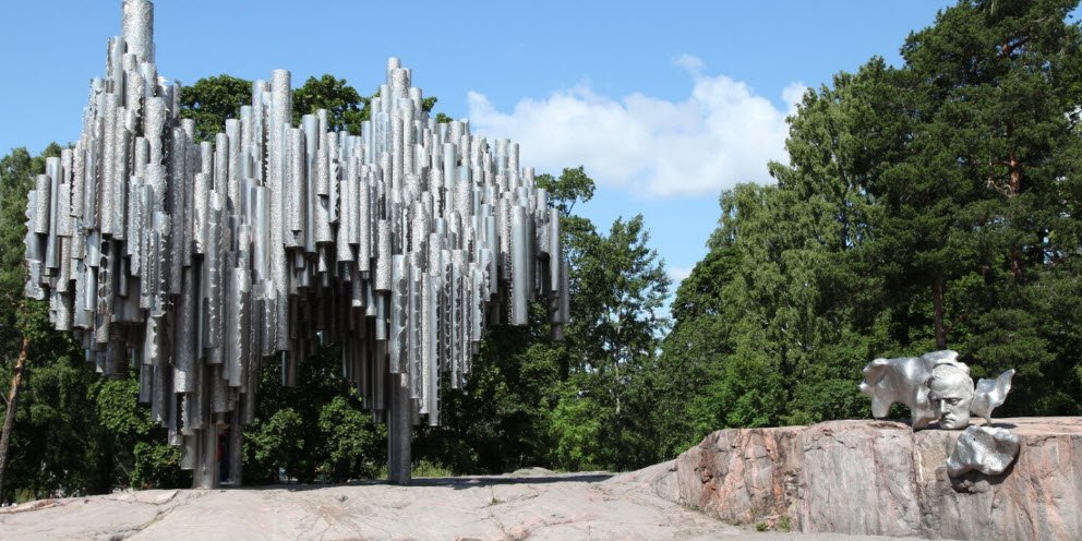 Sibelius Monument &amp; Park, Helsinki, Finland